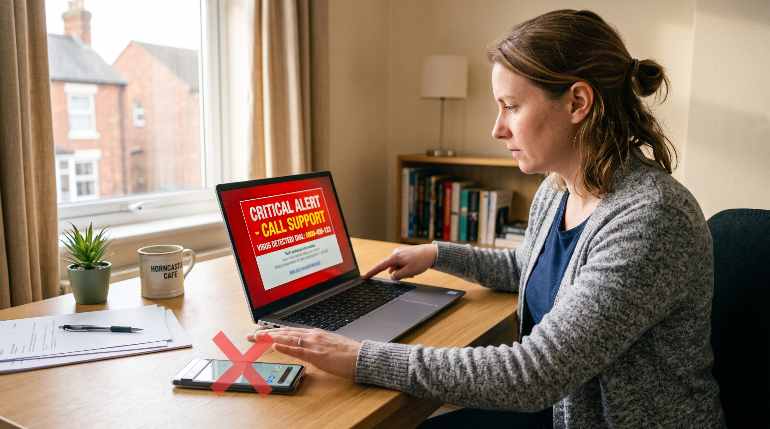 Don't Call The Number On Screen do_not_call_scam_number